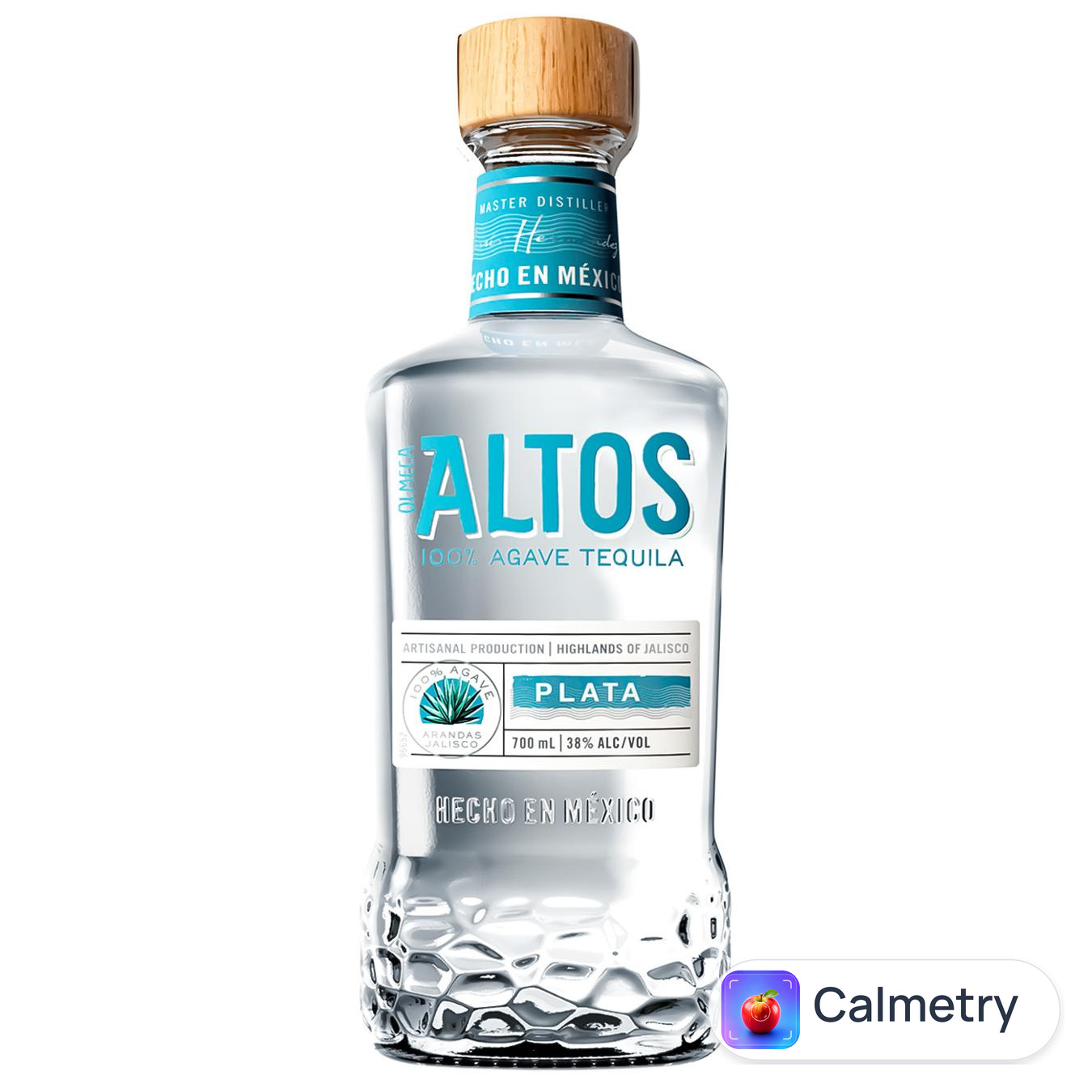Текіла Olmeca Altos 100% Agave Plata 38% 0,7л — фото продукту