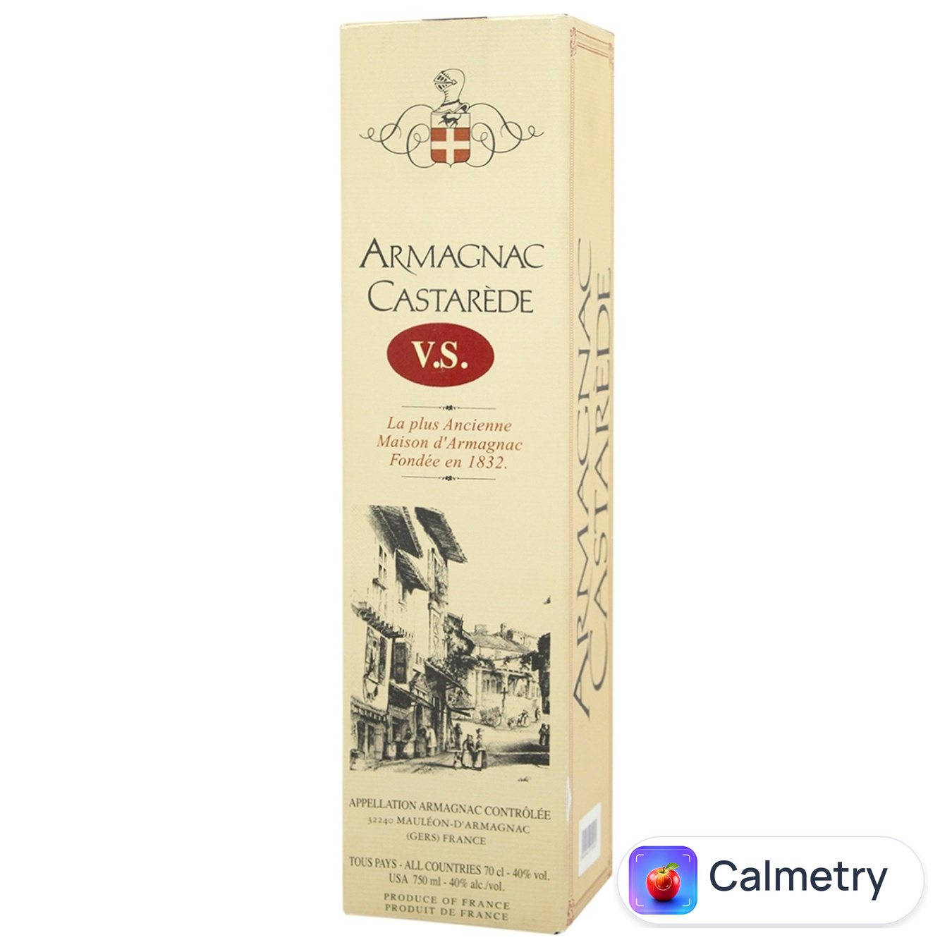 Арманьяк Castarede V.S. 40% 0.7л