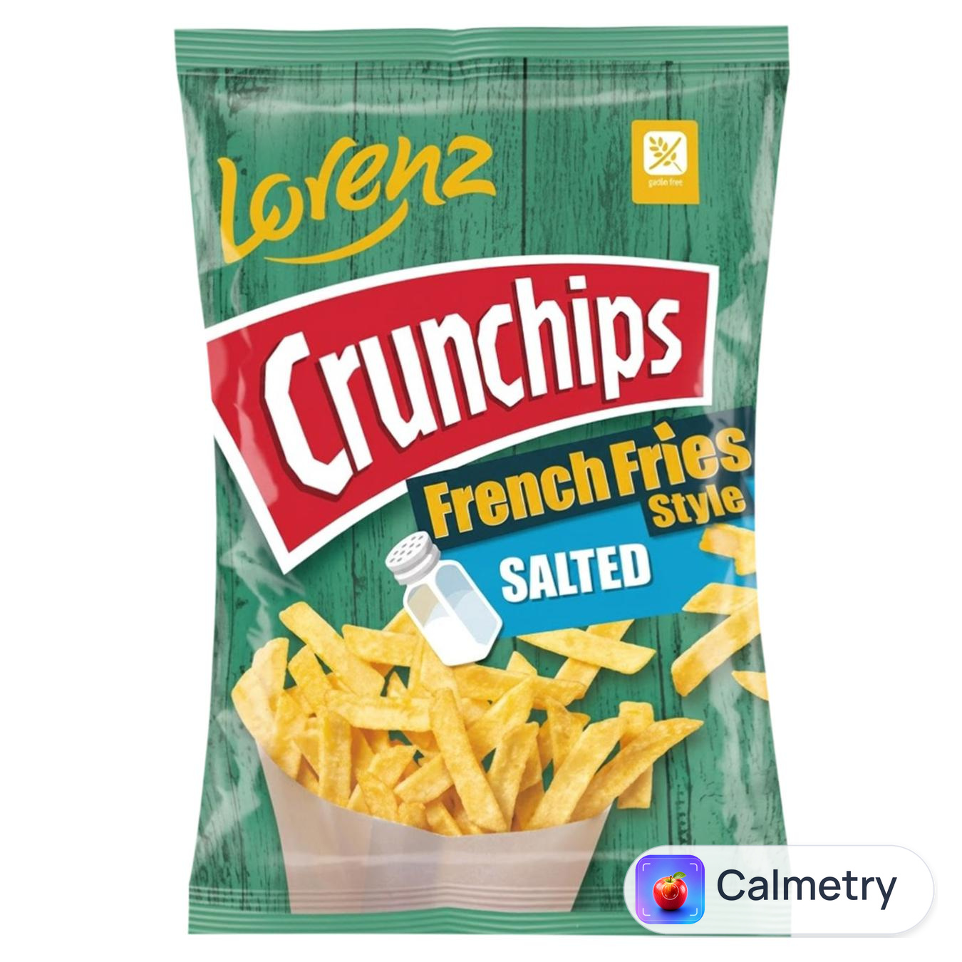 Чипси Lorenz Crunchips French Fries Style солоні 90г — фото продукту