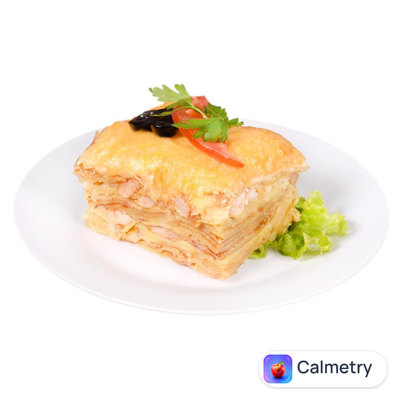 Лазанья з м'ясом курки та млинцями