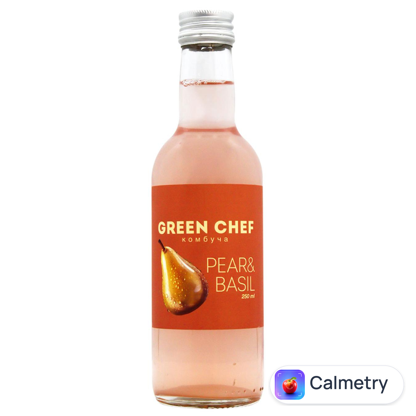 Комбуча Green Chef Pear&Basil Fizz 250мл