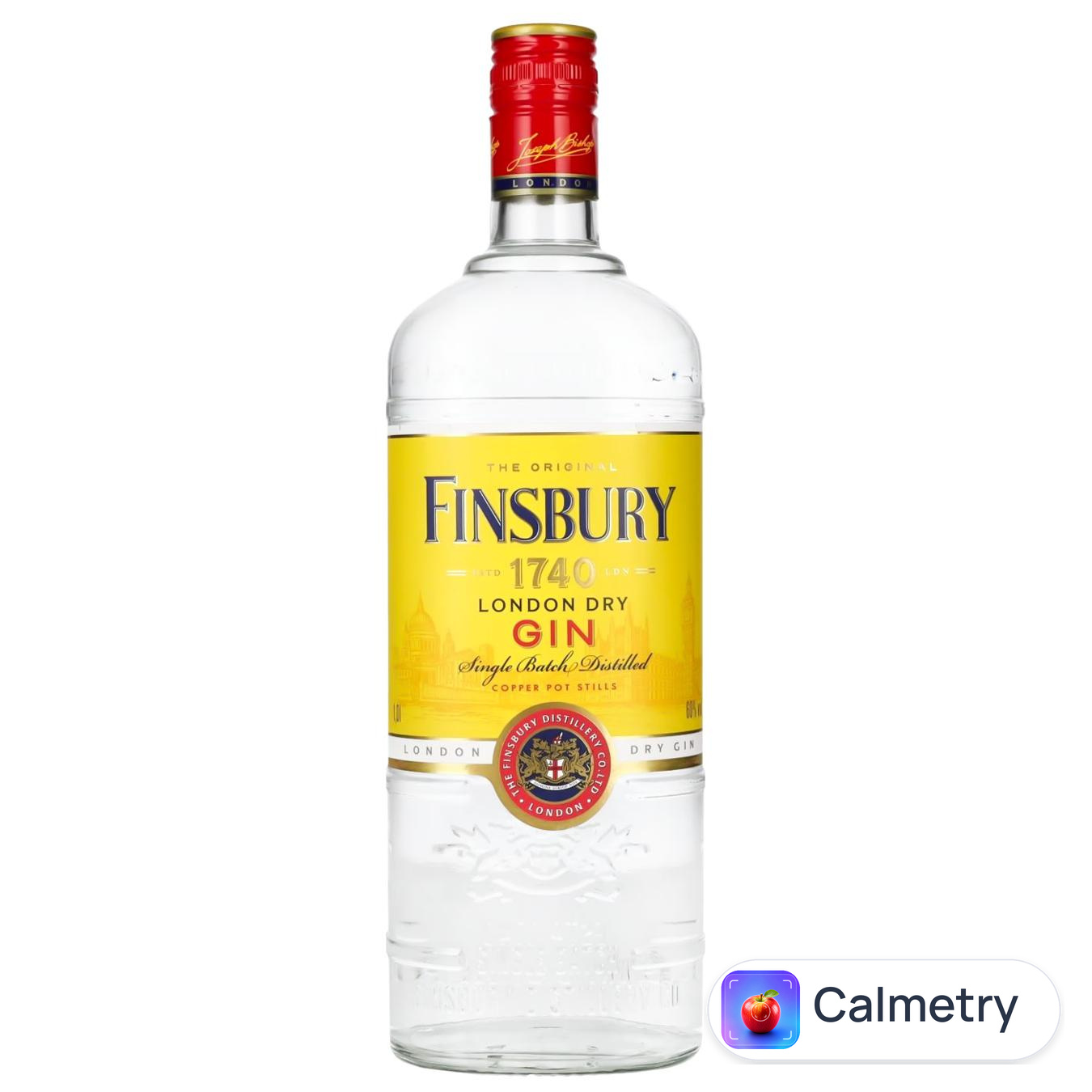 Джин Finsrury London Dry 60% 1л