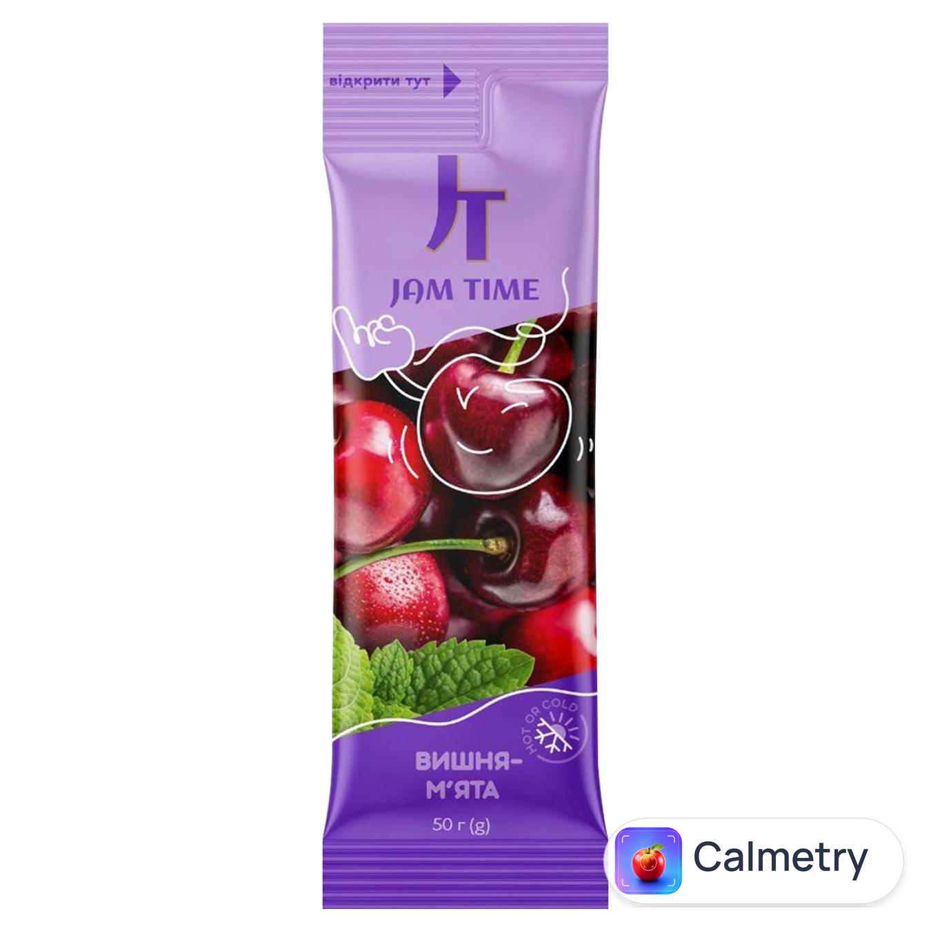 Чай концентрований Jam Time Вишня та м'ята 50г