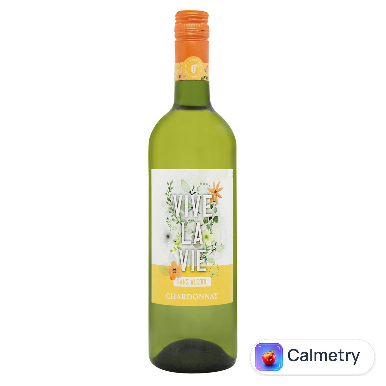 Напій винний Vive la Vie Chardonnay білий сухий безалкогольний 0,75л — фото продукту