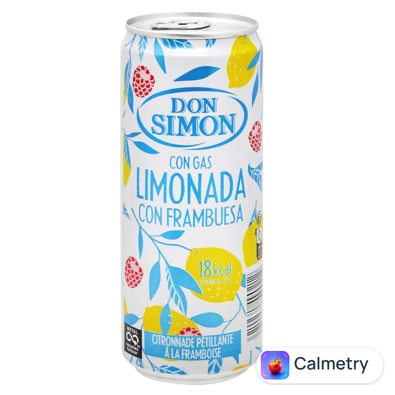 Напій газований Don Simon лимон, малина 0,33л — фото продукту