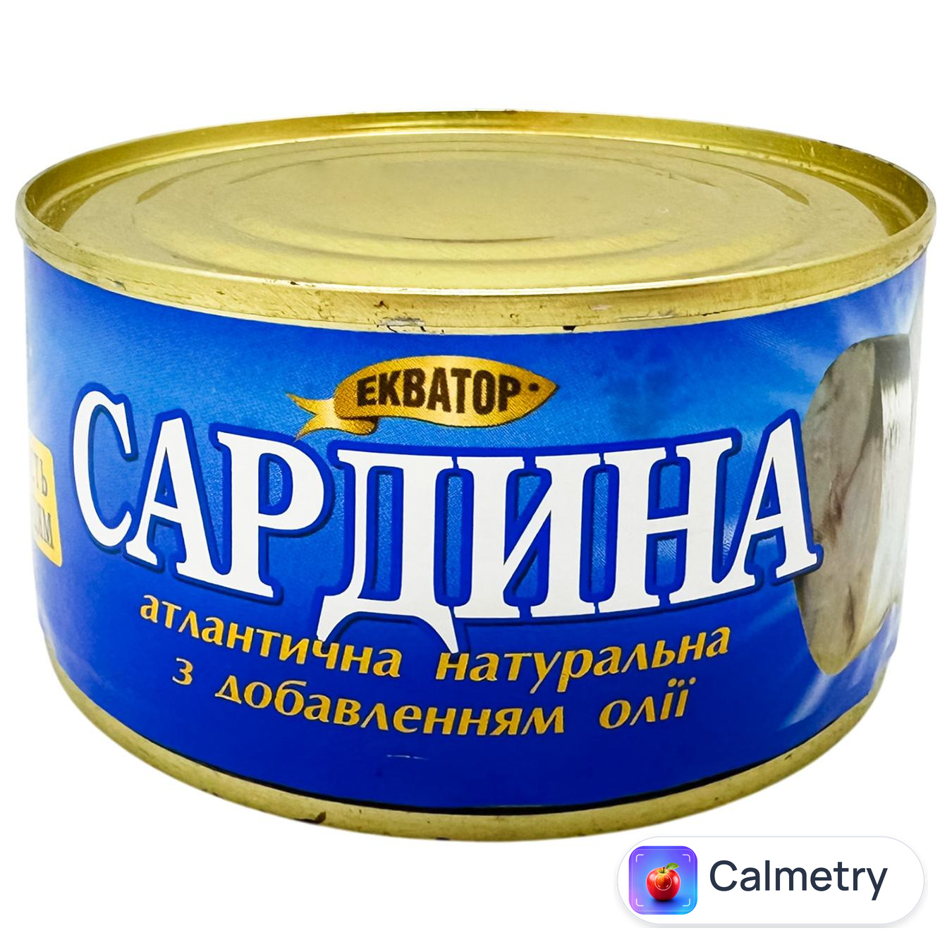 Сардина Екватор атлантична з додаванням олії 240г
