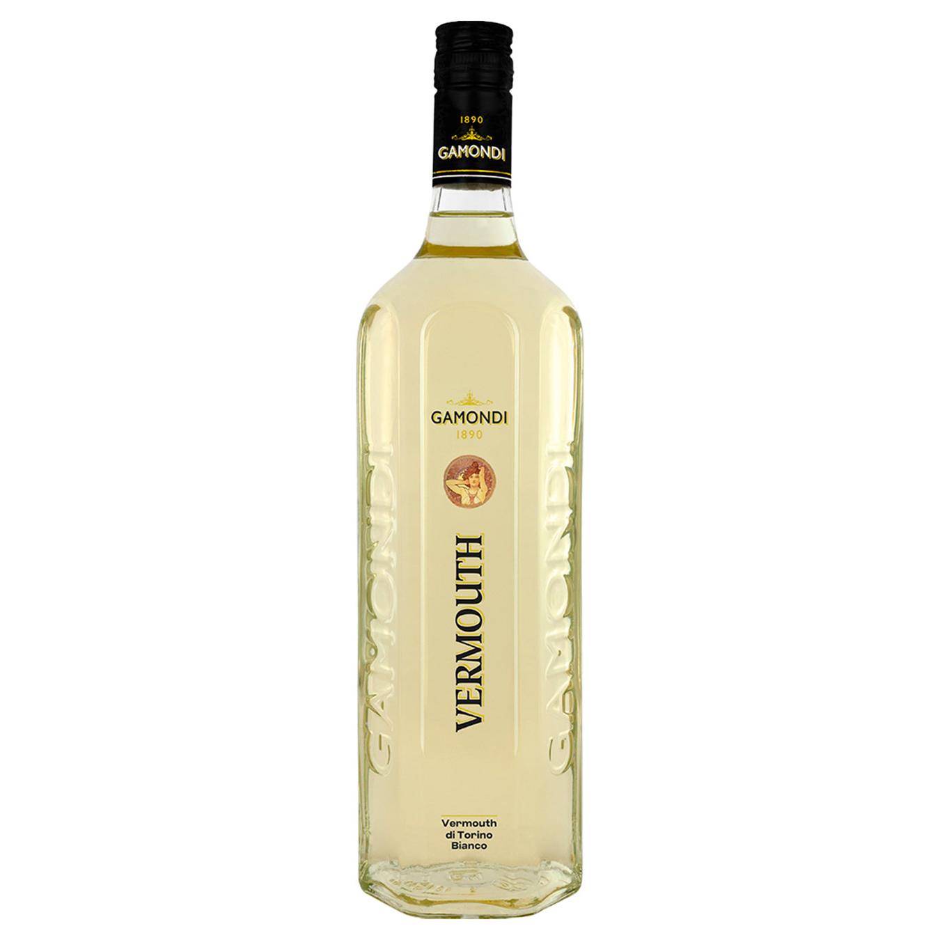 Вермут Gamondi Vermouth di Torino Bianco 17% 1л — фото продукту