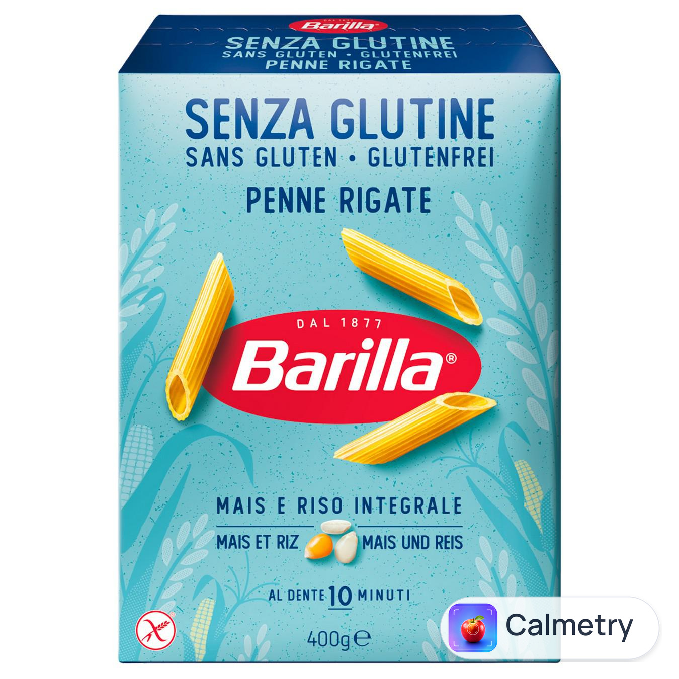 Макаронні вироби Barilla Пенне Рігате без глютену 400г
