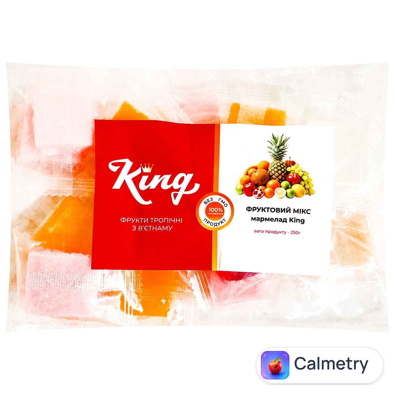 Мармелад King Фруктовий мікс 250г