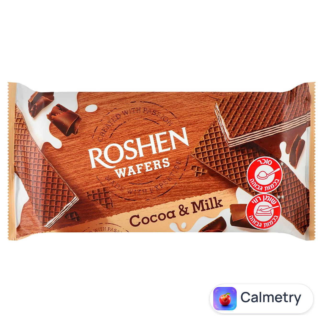Вафлі Roshen Wafers Какао-молоко 216г