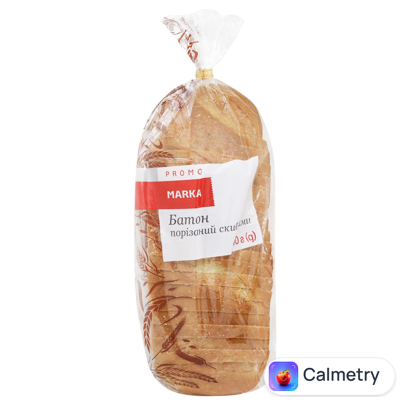 Батон Marka Promo нарізаний 450г — фото продукту