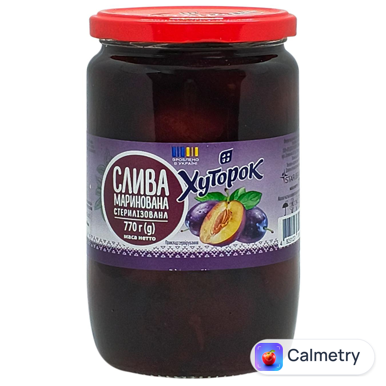 Слива Хуторок маринована 770г