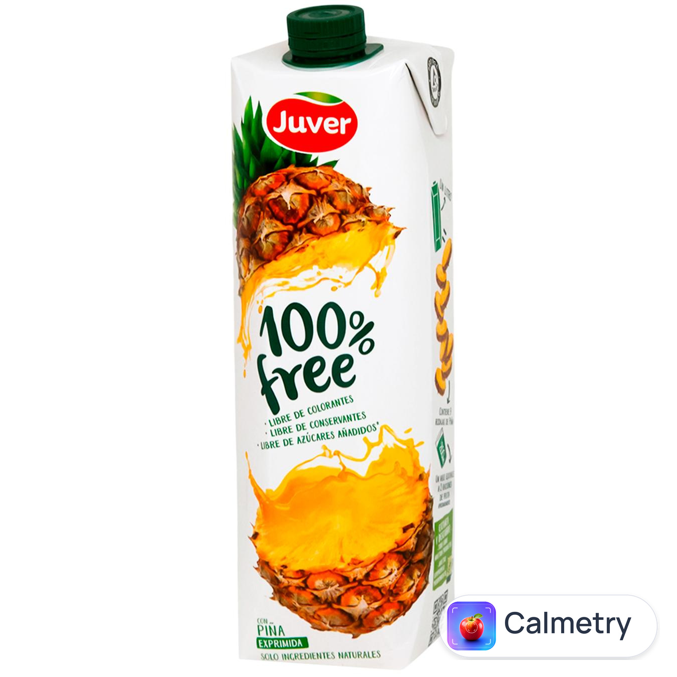 Сік Juver ананасовий без цукру 1л