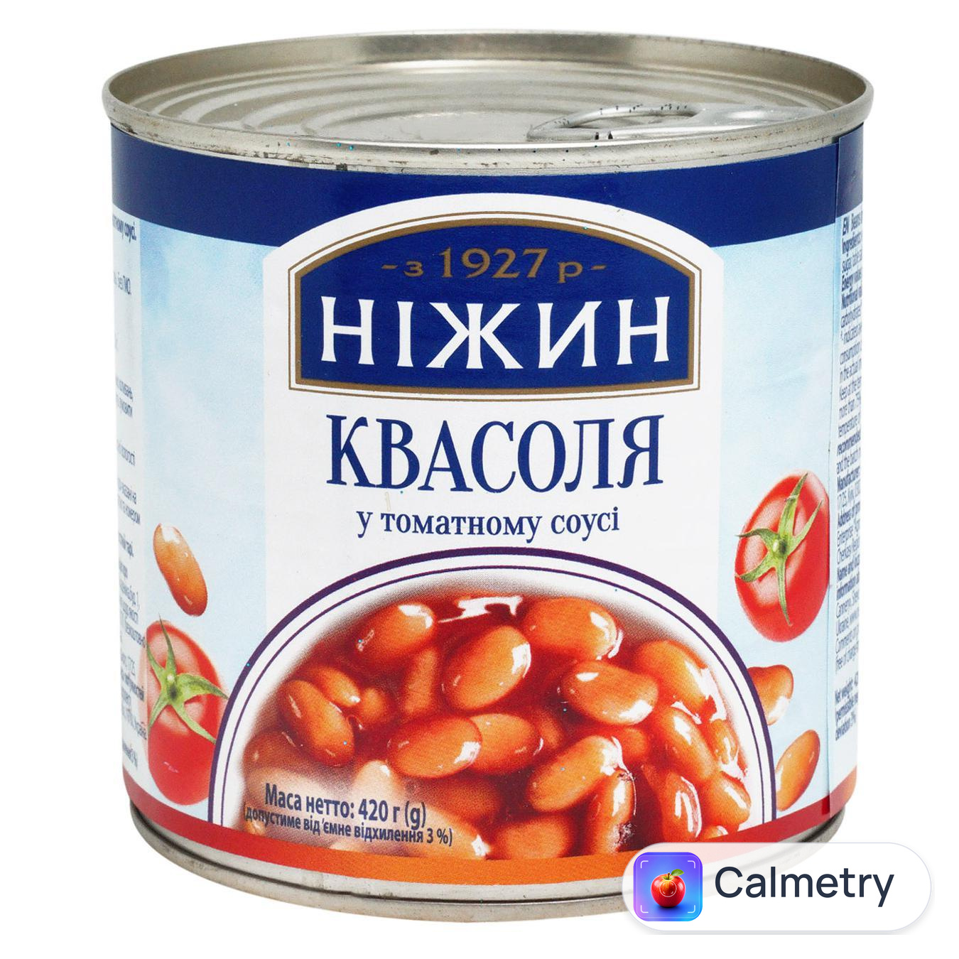 Квасоля Ніжин у томатному соусі 420г