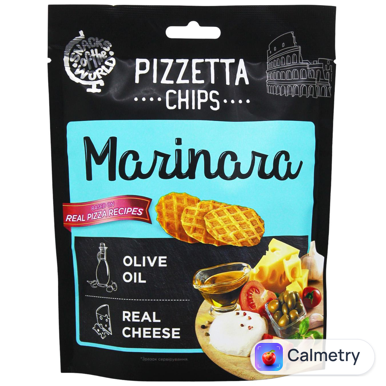 Снек Snacks of the World Pizzetta Chips Маринара 70г