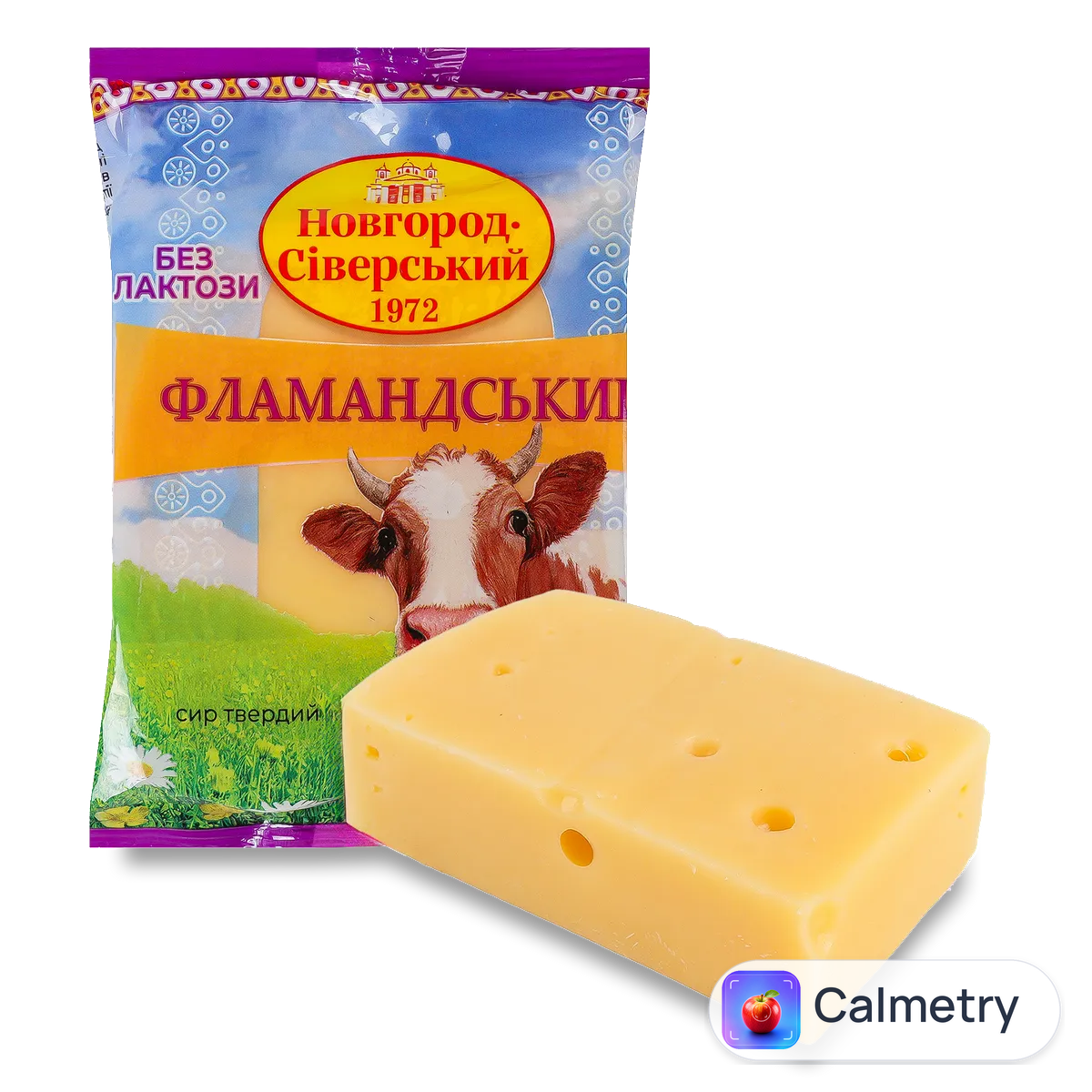 Сир Новгород-Сіверський Фламандський без лактози 45%