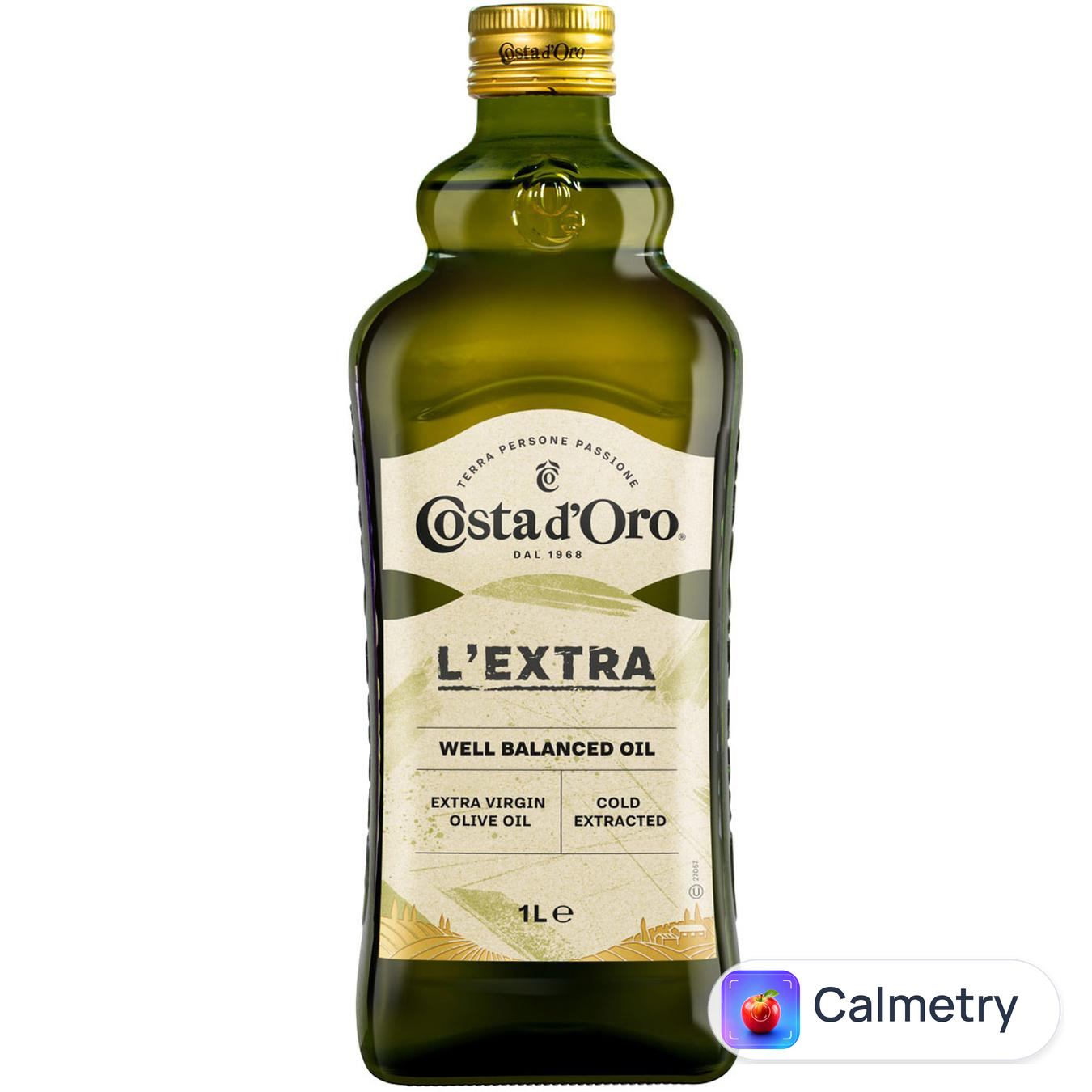 Олія оливкова Costa d'Oro Extra Virgin нерафінована 1л