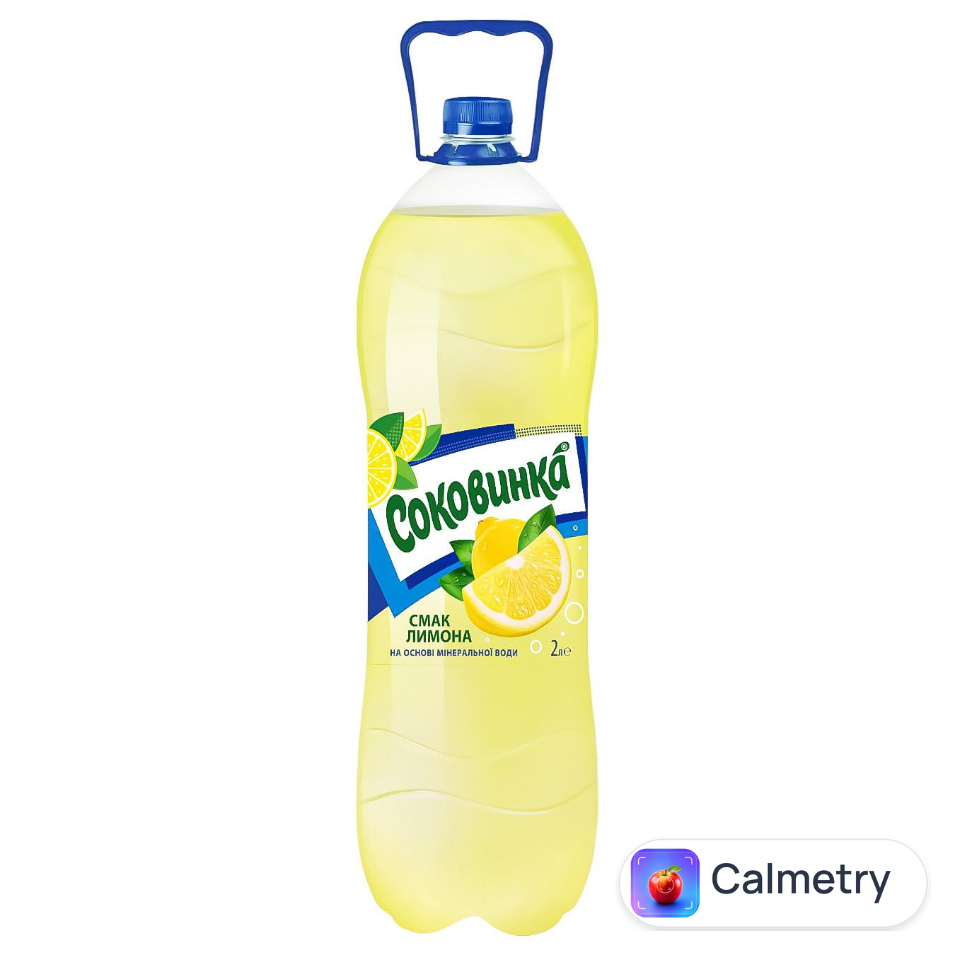 Напій газований Соковинка зі смаком лимона 2л