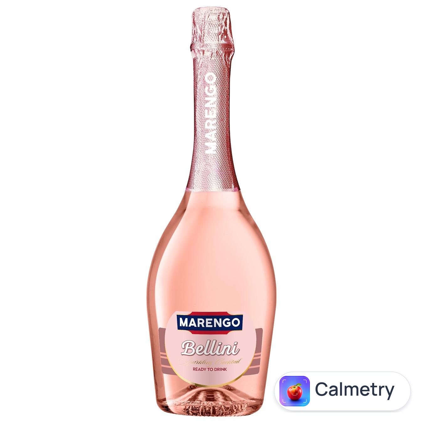 Напій винний ігристий Marengo Bellini рожевий солодкий 6-8% 0,75л