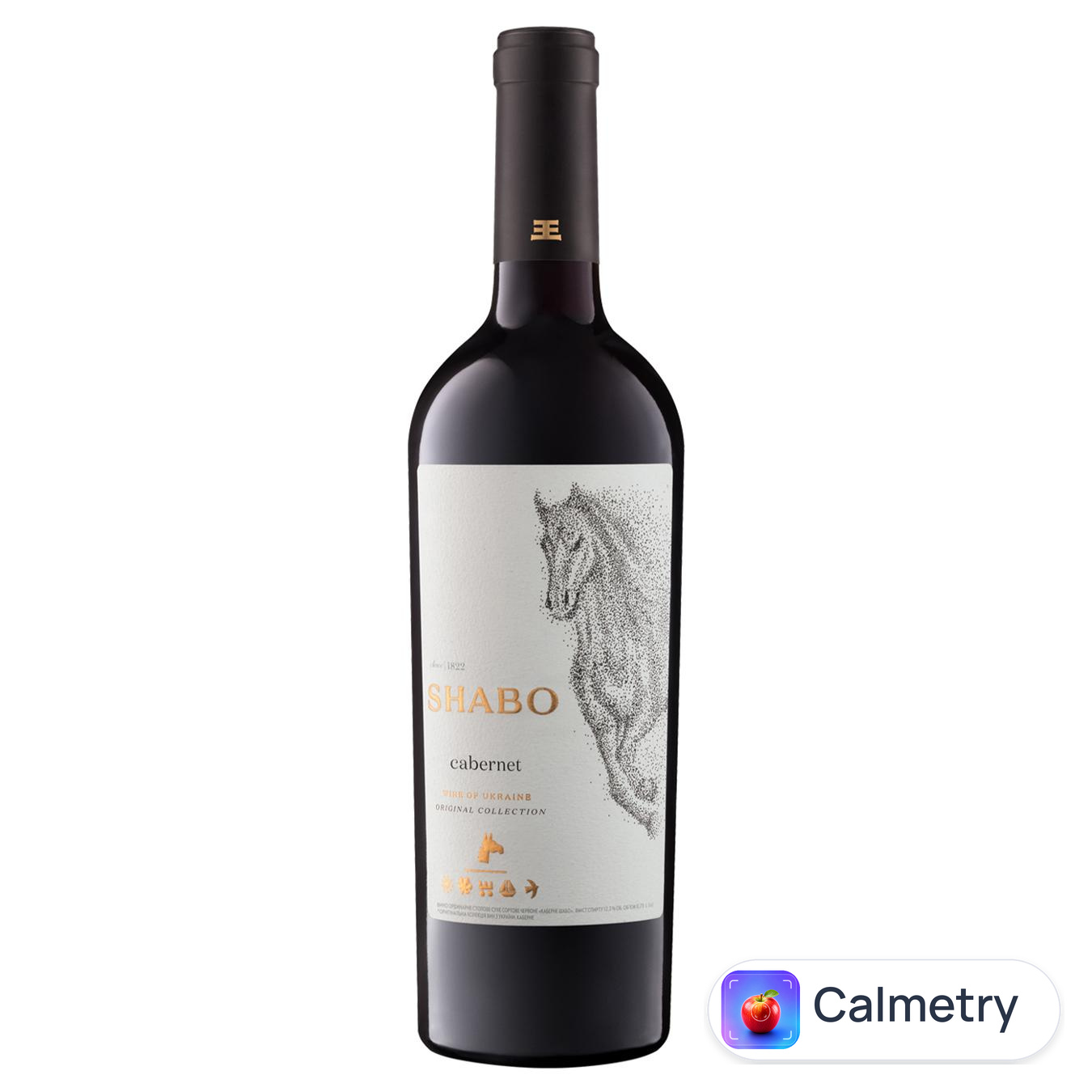 Вино Shabo Original Collection Каберне червоне сухе 13% 0,75л — фото продукту