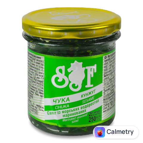 Салат Silver Food «Чука Кунжут» із морських водоростей 250г