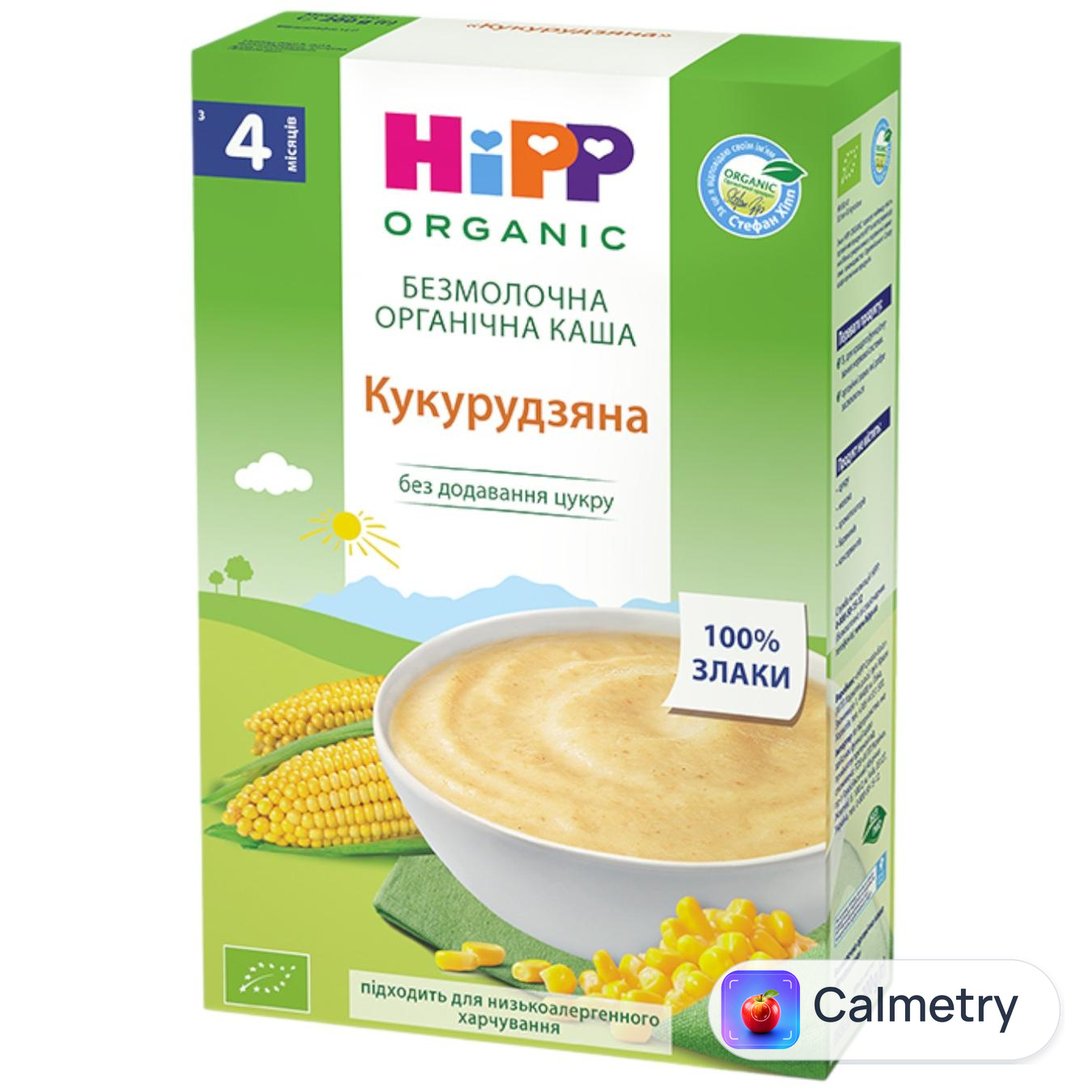 Каша безмолочна Hipp кукурудзяна 200г