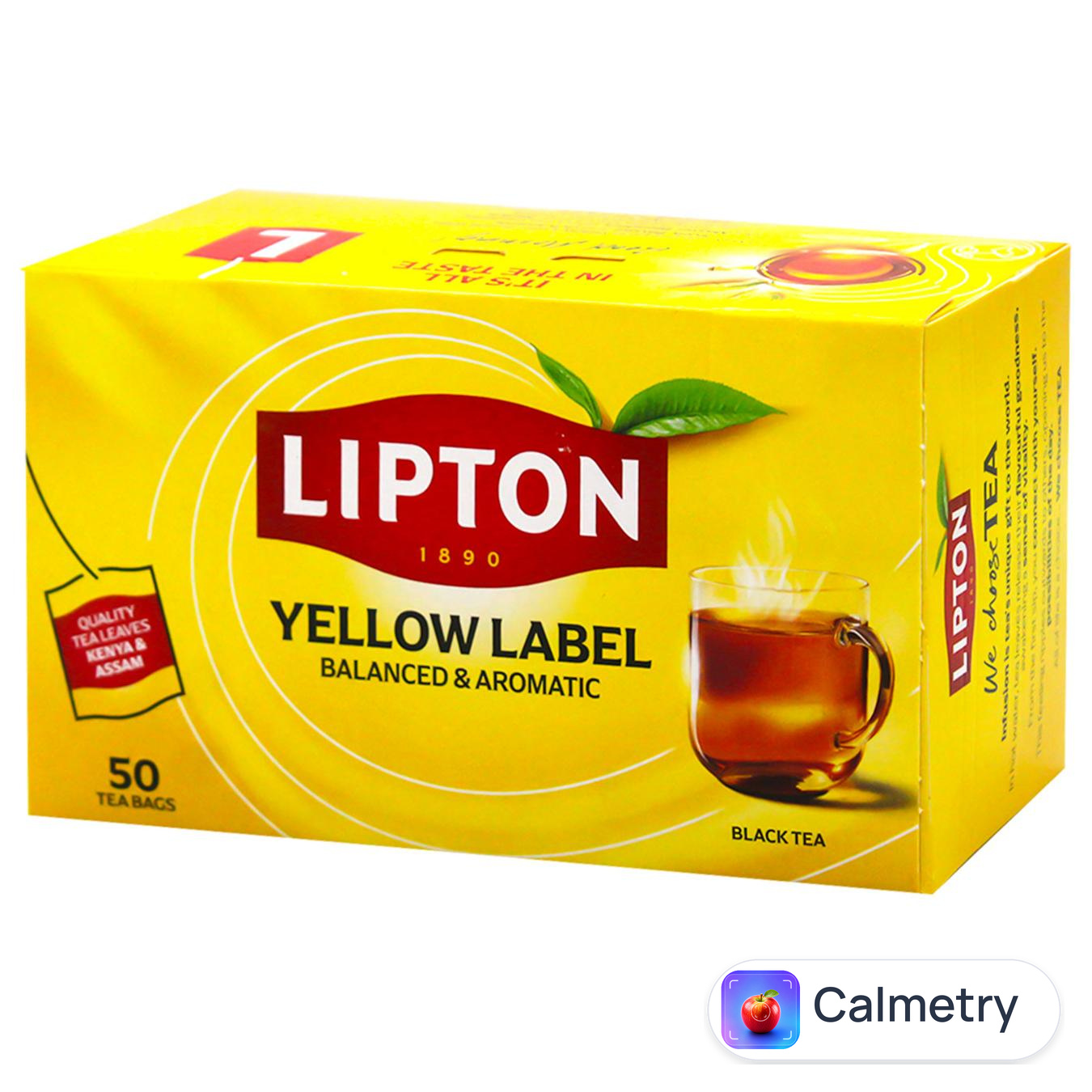 Чай чорний Lipton Yellow Label 2г*50шт — фото продукту