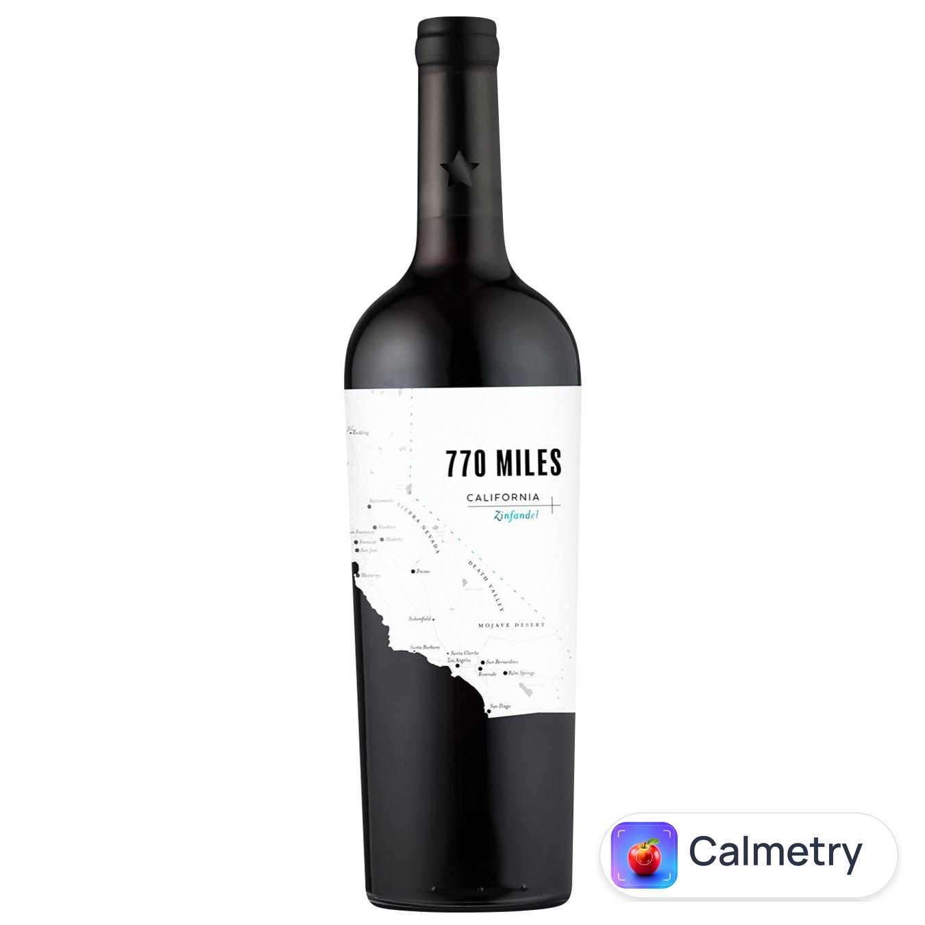Вино 770 Miles Zinfandel червоне сухе 13,5% 0,75л