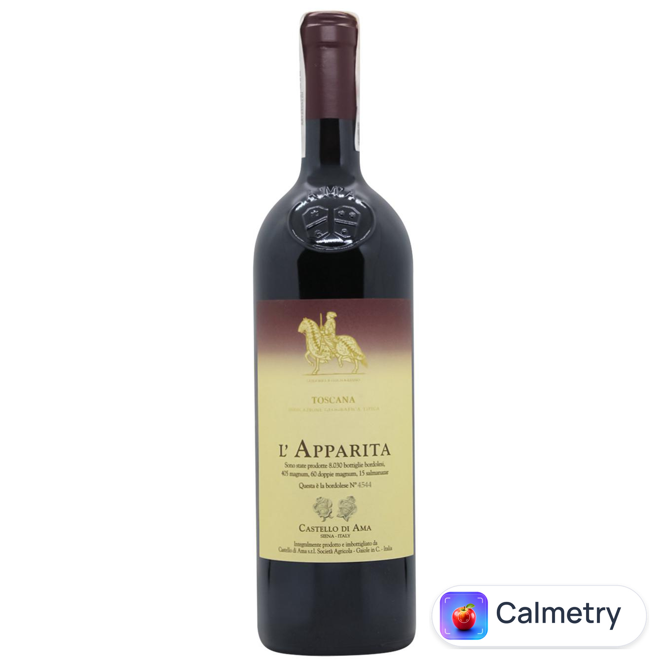 Вино Castello di Ama L’Apparita червоне сухе 13,5% 0,75л