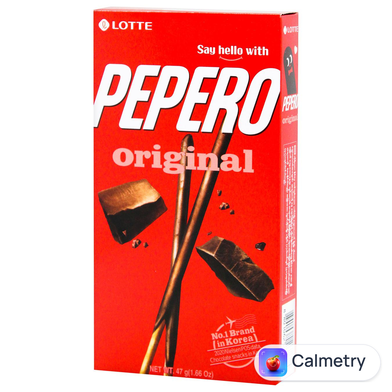 Соломка Lotte Pepero Original в шоколаді 47г
