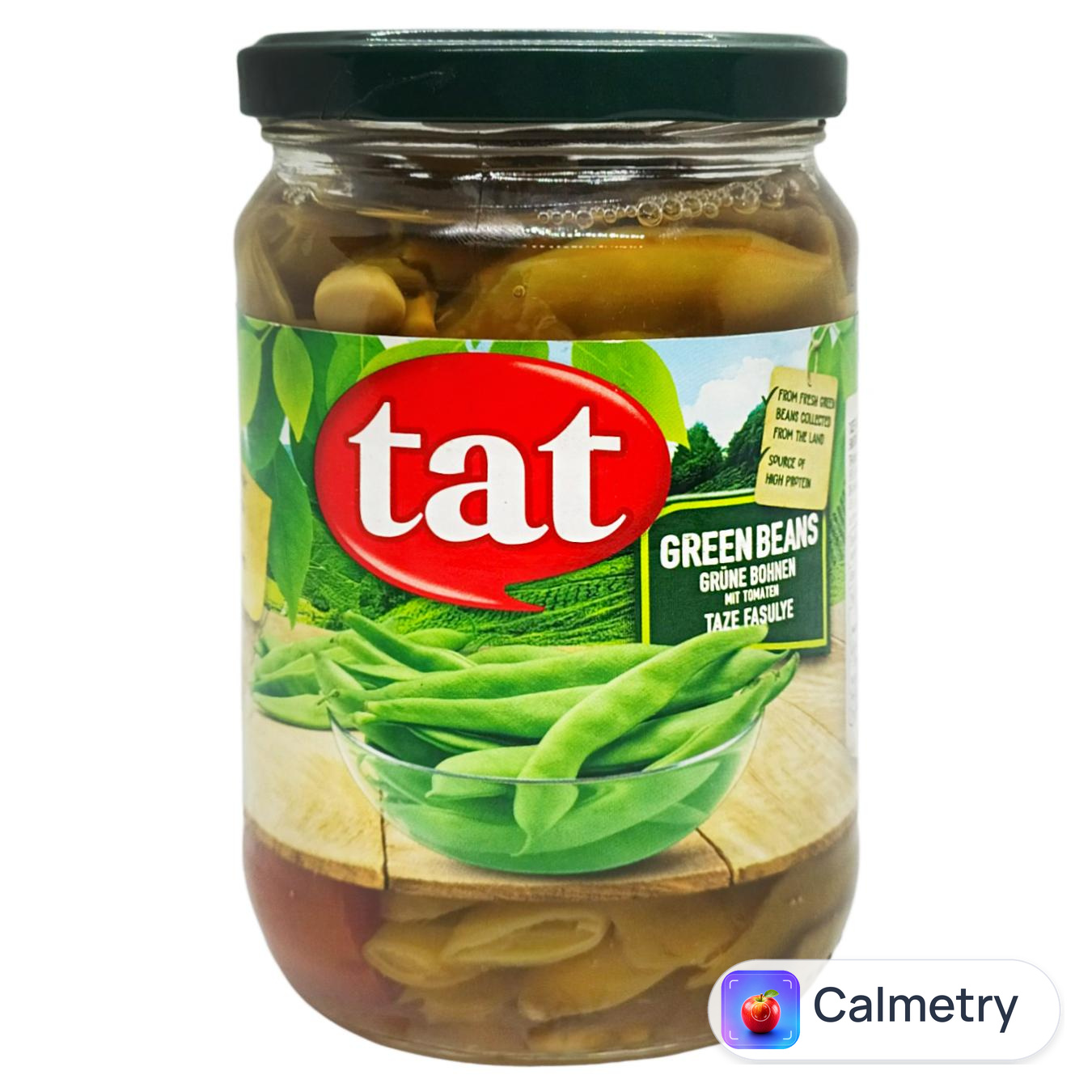 Квасоля стручкова Tat варена 670г