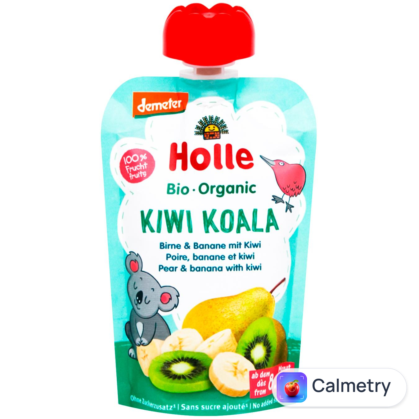 Пюре Holle Kiwi Koala груша банан ківі з 8 місяців 100г