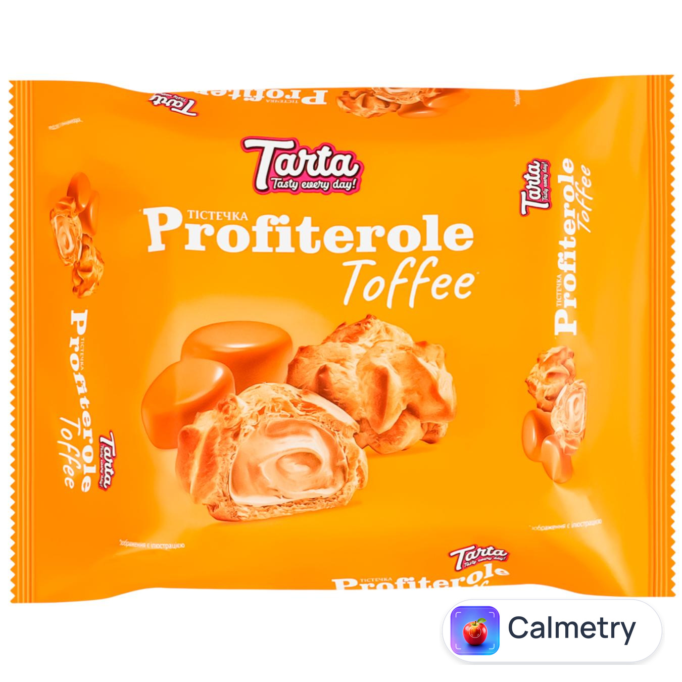 Тістечка Tarta Profiterole Toffee 4шт 180г — фото продукту