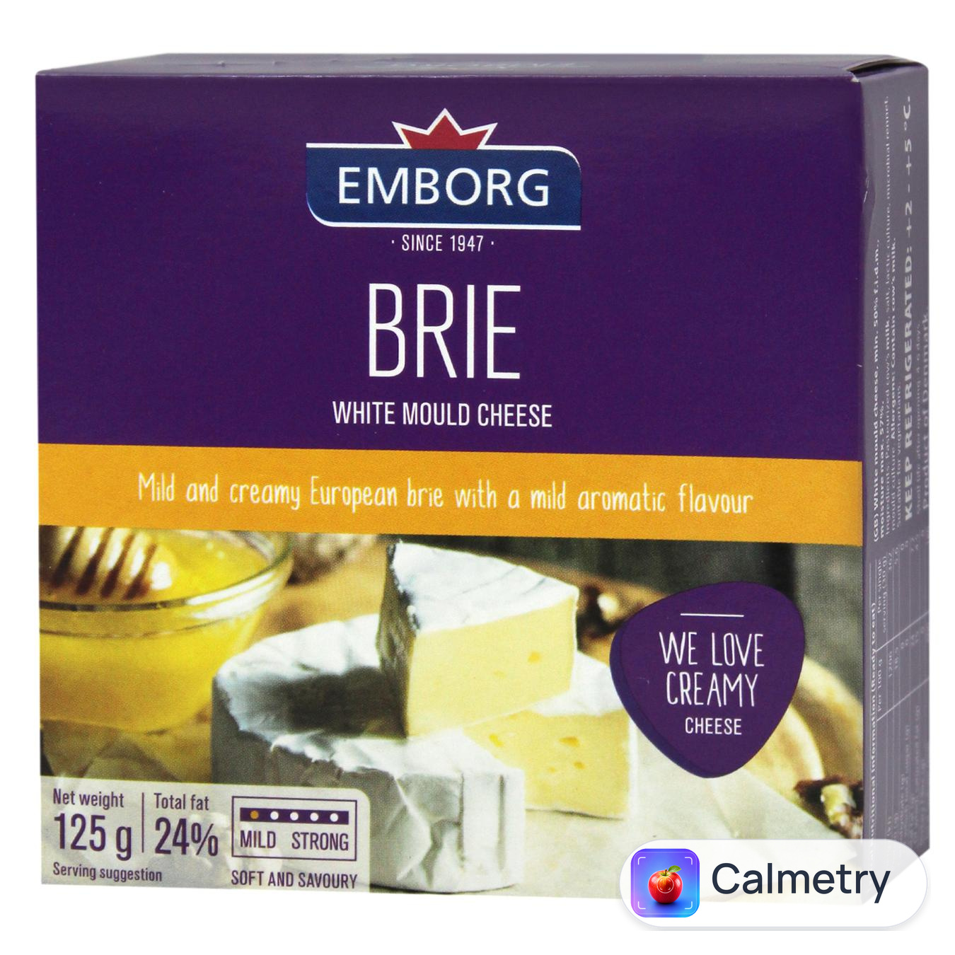 Сир Emborg Брі 50% 125г