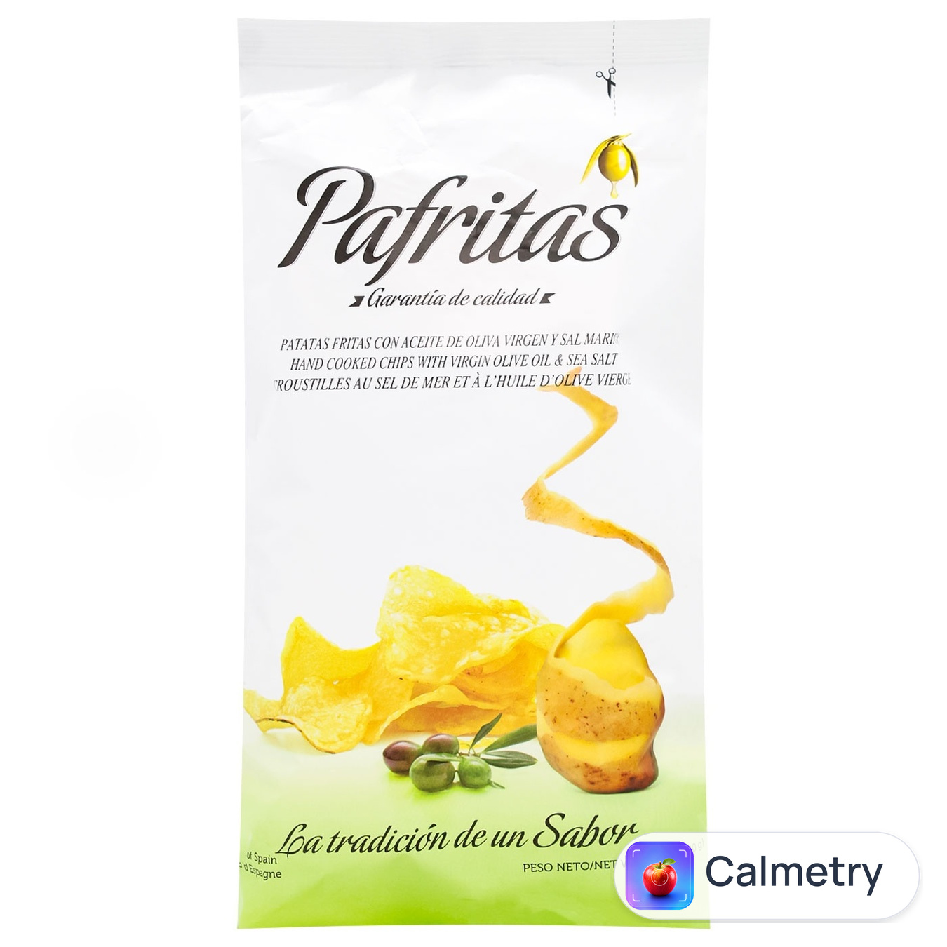 Чипси Pafritas з морською сіллю 140г