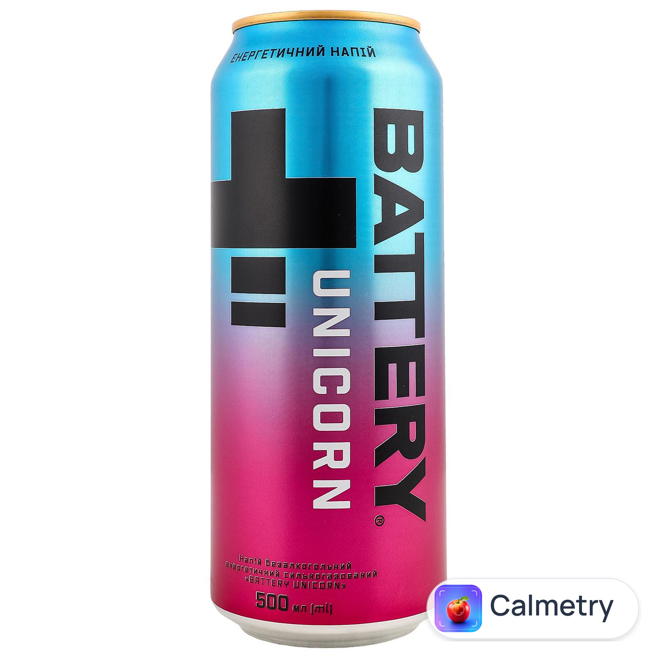 Напій енергетичний Battery Unicorn 0,5л — фото продукту