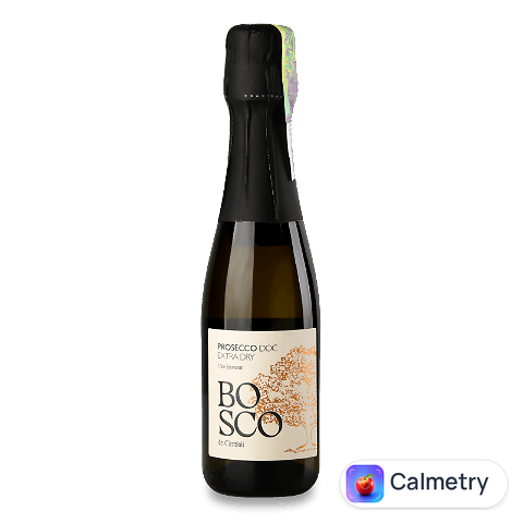 Вино ігр Bosco dei Cirmioli Prosecco Extra Dry біл, 0,2л