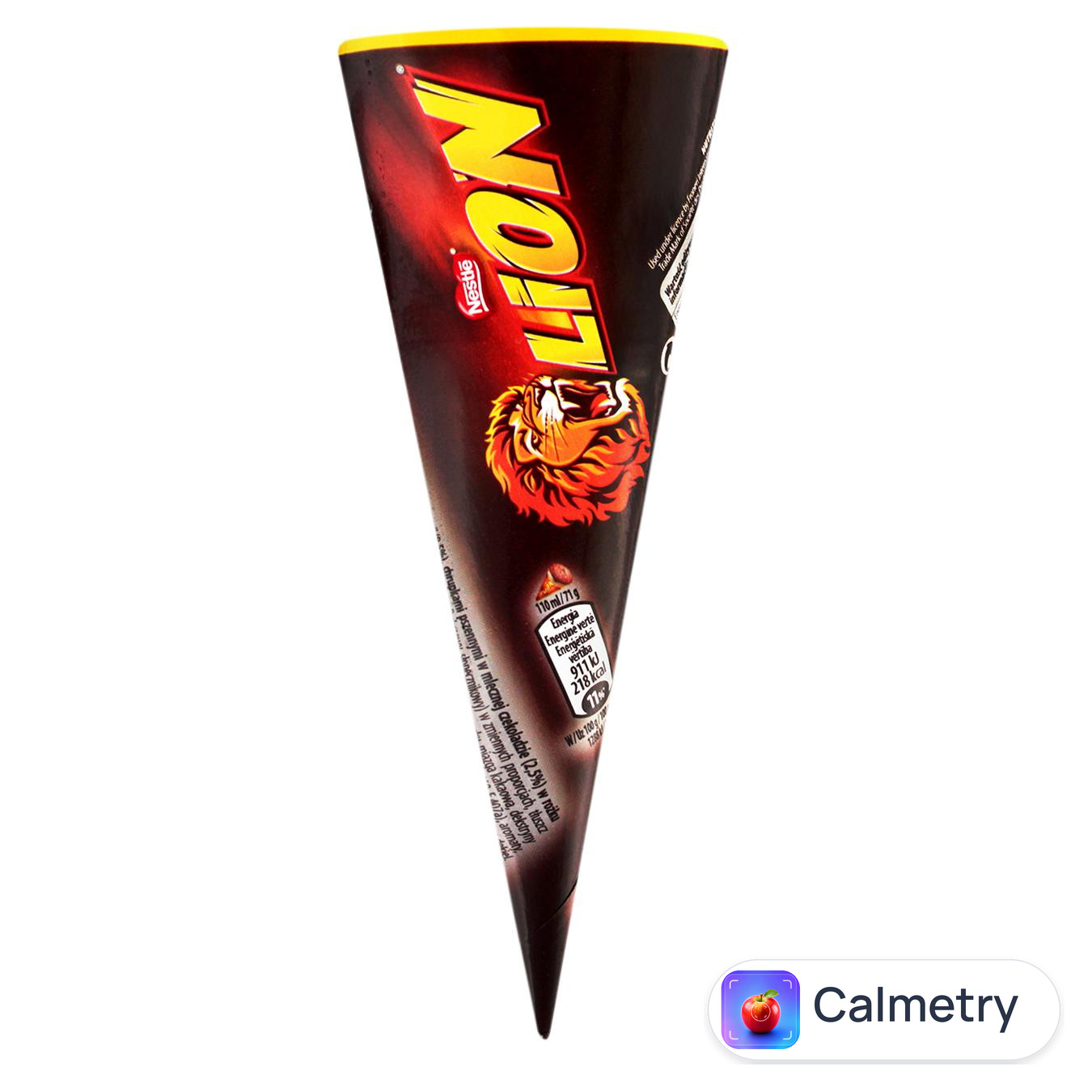 Морозиво NESTLÉ® LION® карамельне та бісквітне з карамельним соусом та молочним шоколадом 72г — фото продукту