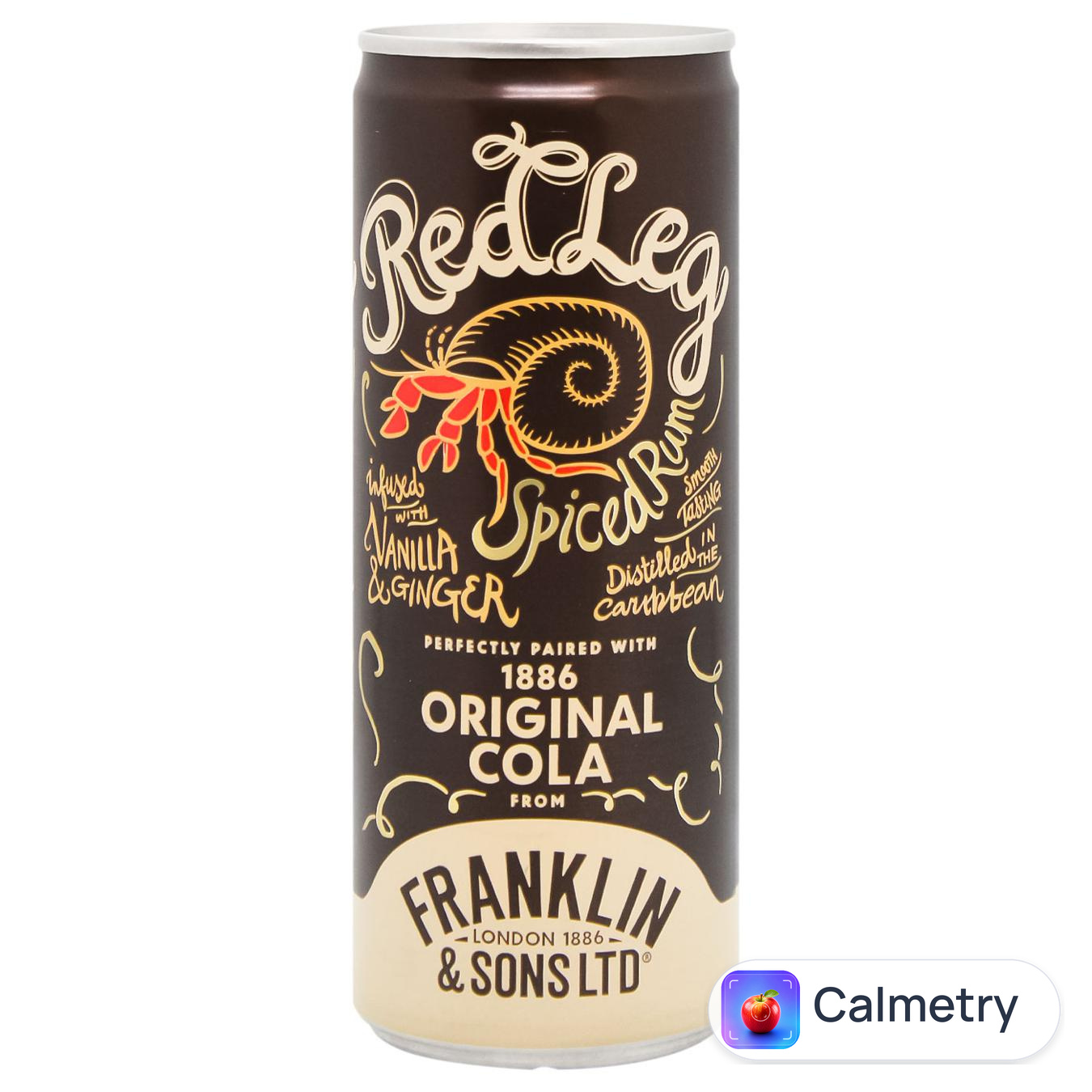 Напій Franklin Red Leg&1886 Cola слабогазований 5% 250мл