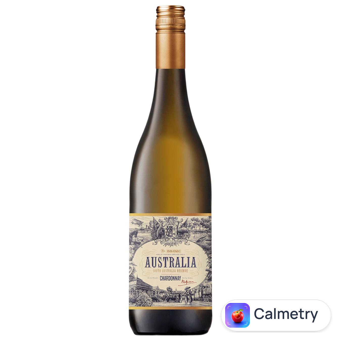 Вино Australia Chardonnay біле сухе 13% 0,75л