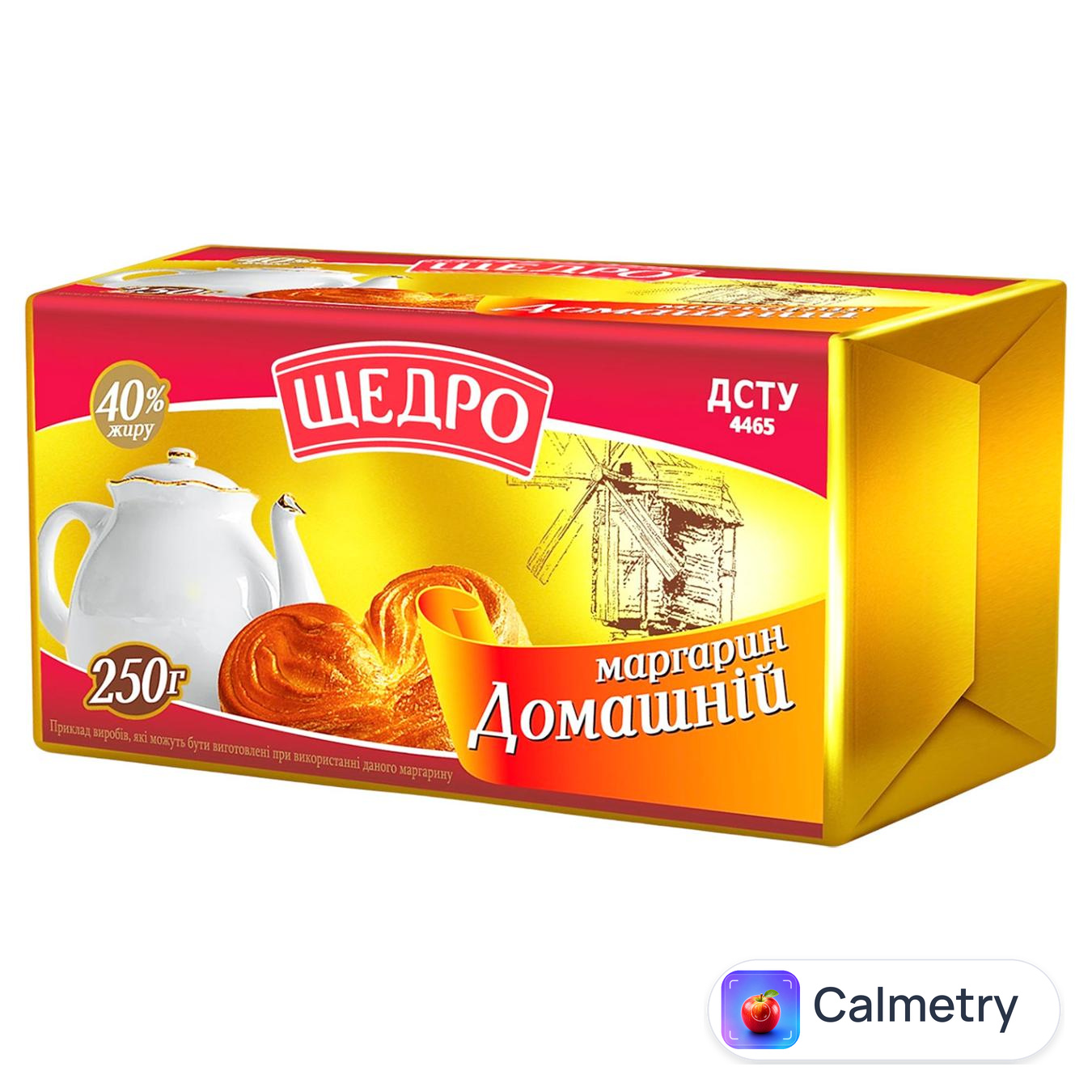Маргарин Щедро Домашній 40% 250г