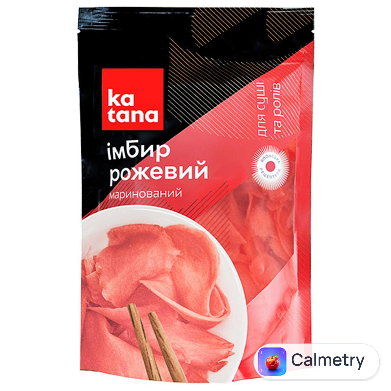Імбир Katana рожевий маринований 400г