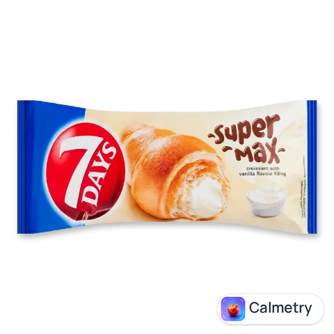 Круасан 7 Days Super Max начинка зі смаком ванілі