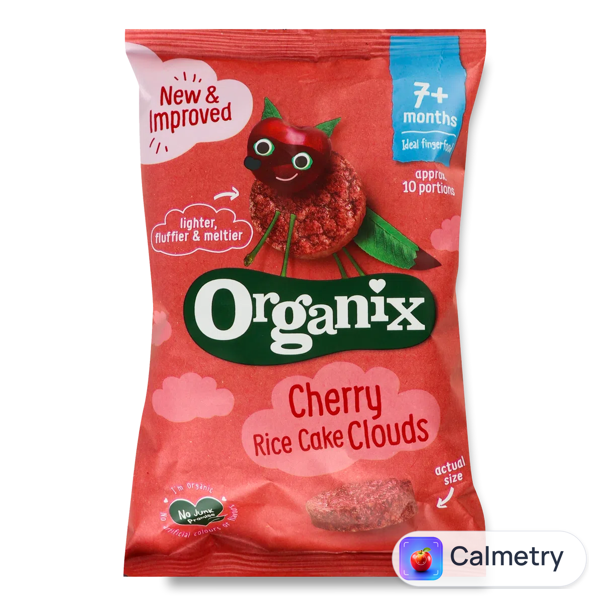 Печиво Organix Вишня рисове органічне 40г
