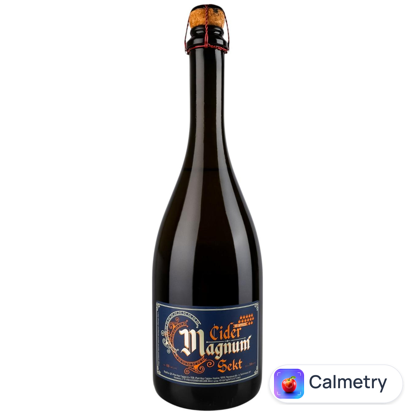 Сидр Magnum Sekt ігристий напівсухий 8% 0,7л
