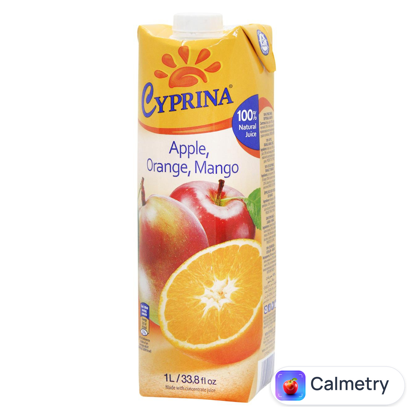 Сік Cyprina яблуко апельсин манго 1л