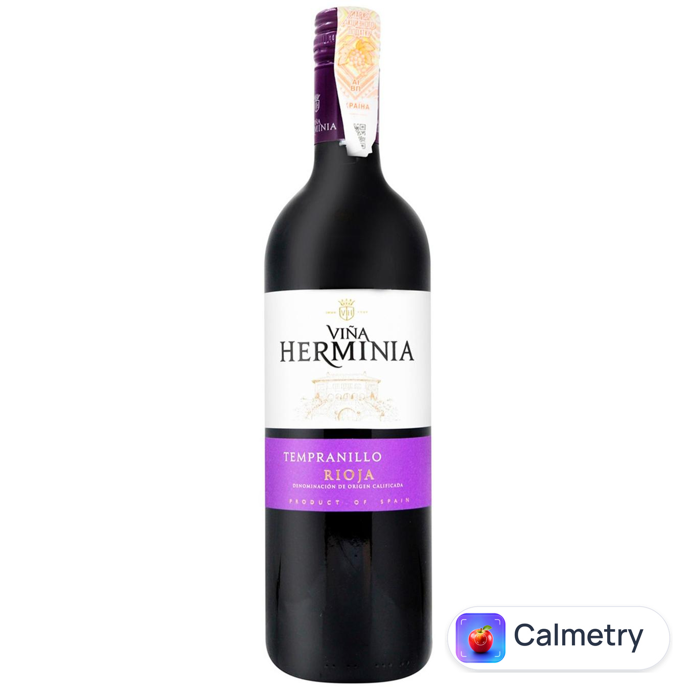 Вино Vina Herminia Tempranillo червоне сухе 14% 0,75л