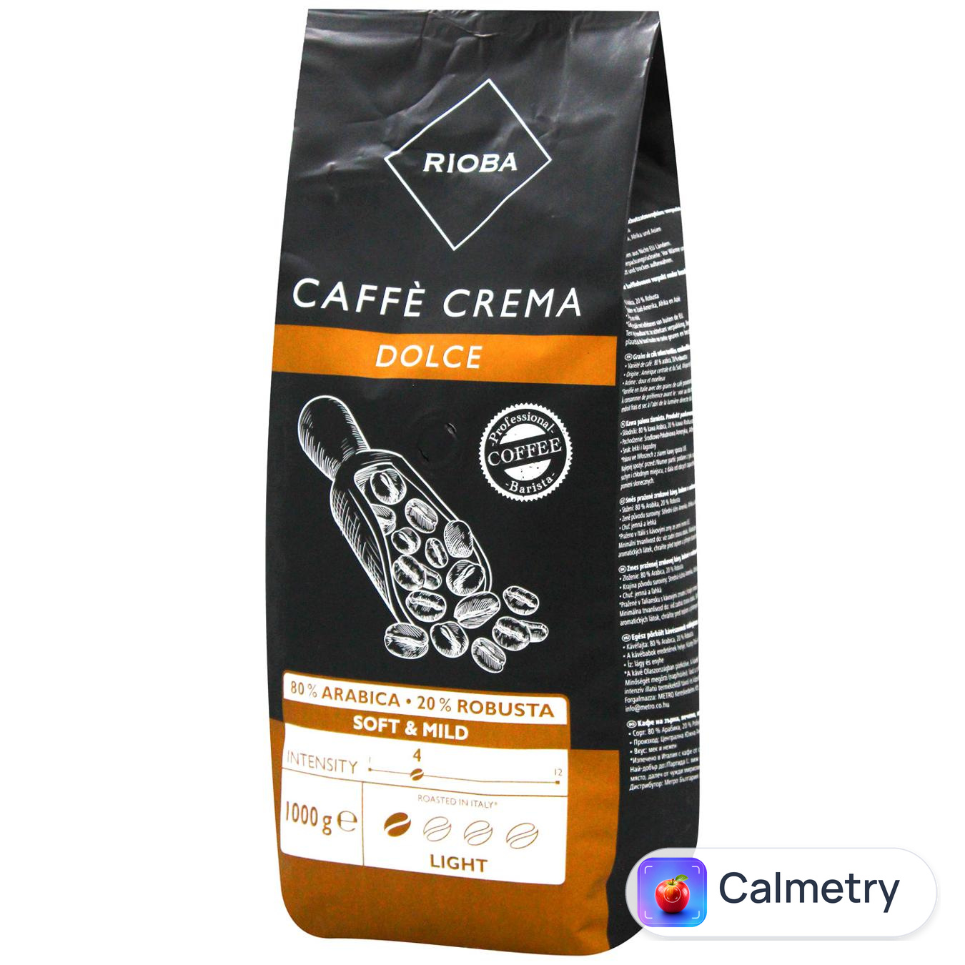 Кава в зернах Rioba Cаffe Crema Dolce 1кг