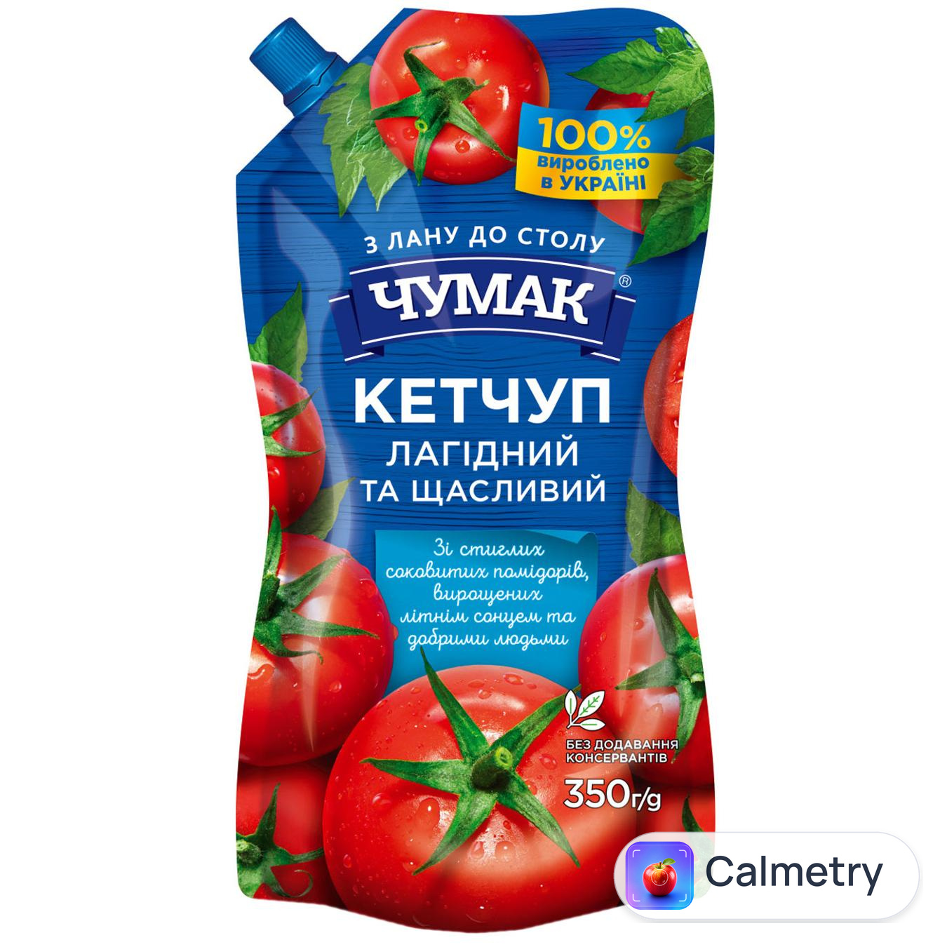 Кетчуп Чумак Лагідний 350г