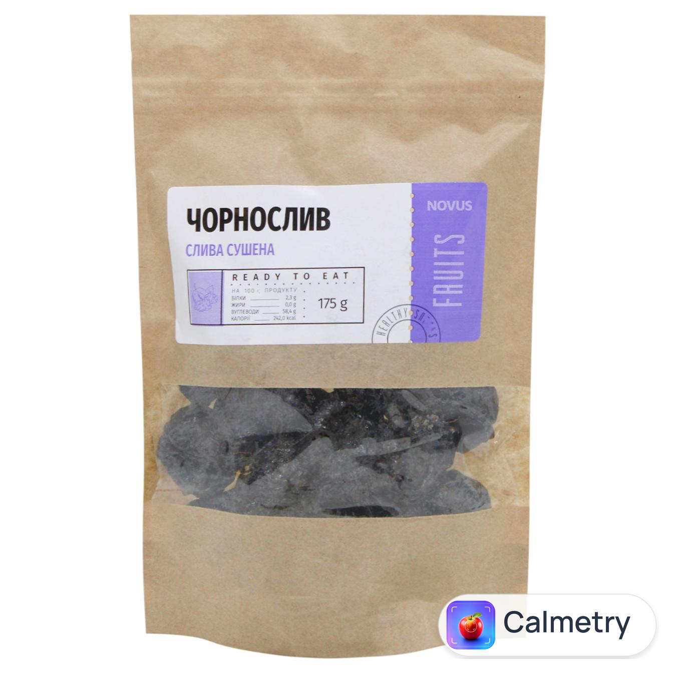 Чорнослив Novus 175г